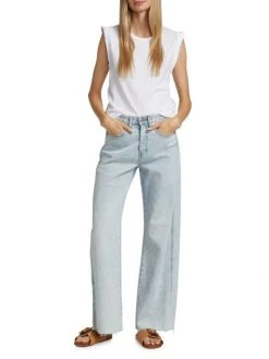 Veronica Beard Dree Muscle T-Shirt Charcoal -Veronica Beard shop unnamed file 1710