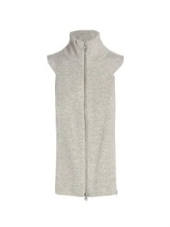 Veronica Beard Uptown Merino Wool & Cashmere Dickey Black