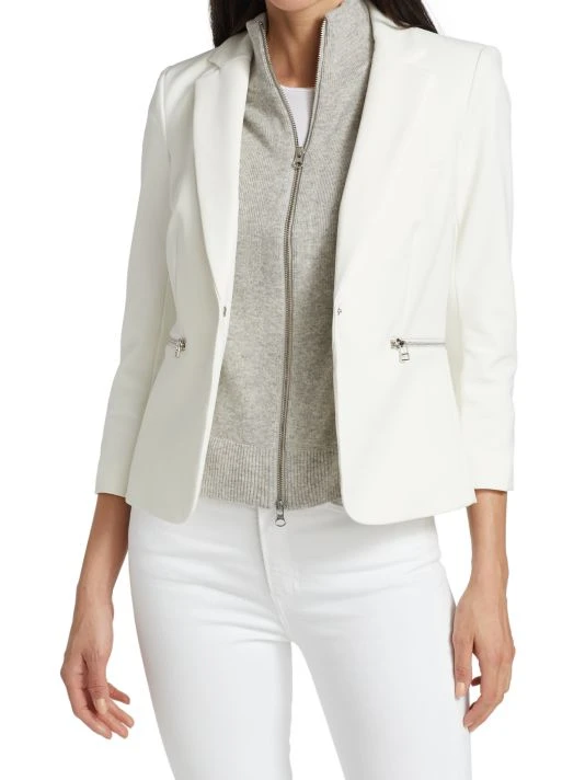 Veronica Beard Uptown Merino Wool & Cashmere Dickey Black 5 Veronica Beard Uptown Merino Wool & Cashmere Dickey Black - Image 3