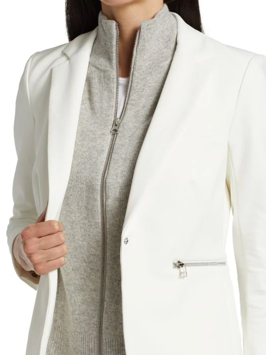 Veronica Beard Uptown Merino Wool & Cashmere Dickey Black 8 Veronica Beard Uptown Merino Wool & Cashmere Dickey Black - Image 6