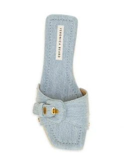 Veronica Beard Davina Denim Clog Slides -Veronica Beard shop unnamed file 1726