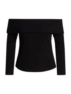 Veronica Beard Fawsett Off-The-Shoulder Top