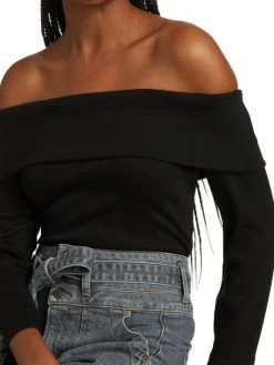 Veronica Beard Fawsett Off-The-Shoulder Top 14 Veronica Beard Fawsett Off-The-Shoulder Top -Veronica Beard shop unnamed file 1739