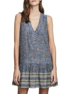 Veronica Beard Leanna Floral Minidress