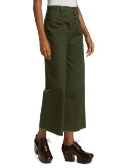 Veronica Beard Grant High-Rise Wide-Leg Jeans -Veronica Beard shop unnamed file 1787