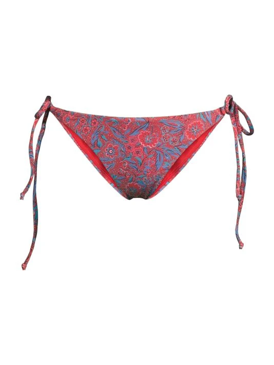 Veronica Beard Gavitella Printed Bikini Bottom Spicy Red 5 Veronica Beard Gavitella Printed Bikini Bottom Spicy Red - Image 3