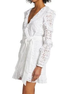 Veronica Beard Julia Eyelet Belted Wrap Dress 5 Veronica Beard Julia Eyelet Belted Wrap Dress -Veronica Beard shop unnamed file 1797