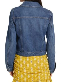 Veronica Beard Cara Hooded Denim Jacket -Veronica Beard shop unnamed file 1806