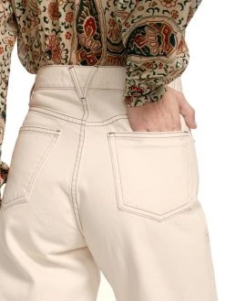 Veronica Beard Blake High-Rise Straight-Leg Jeans -Veronica Beard shop unnamed file 1819