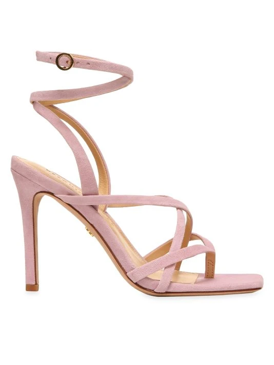 Veronica Beard Abriella Strappy Suede Sandals 3 Veronica Beard Abriella Strappy Suede Sandals