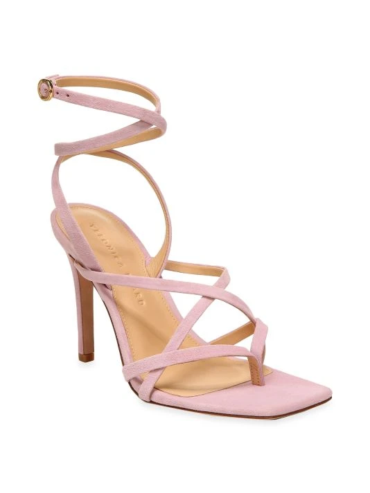 Veronica Beard Abriella Strappy Suede Sandals 4 Veronica Beard Abriella Strappy Suede Sandals - Image 2