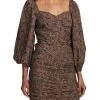Veronica Beard Nadi Puff-Sleeve Minidress -Veronica Beard shop unnamed file 1826