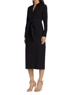 Veronica Beard Janelle Tie-Waist Shirtdress 5 Veronica Beard Janelle Tie-Waist Shirtdress -Veronica Beard shop unnamed file 1833