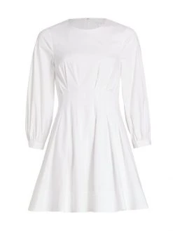 Veronica Beard Torres Minidress White -Veronica Beard shop unnamed file 1855