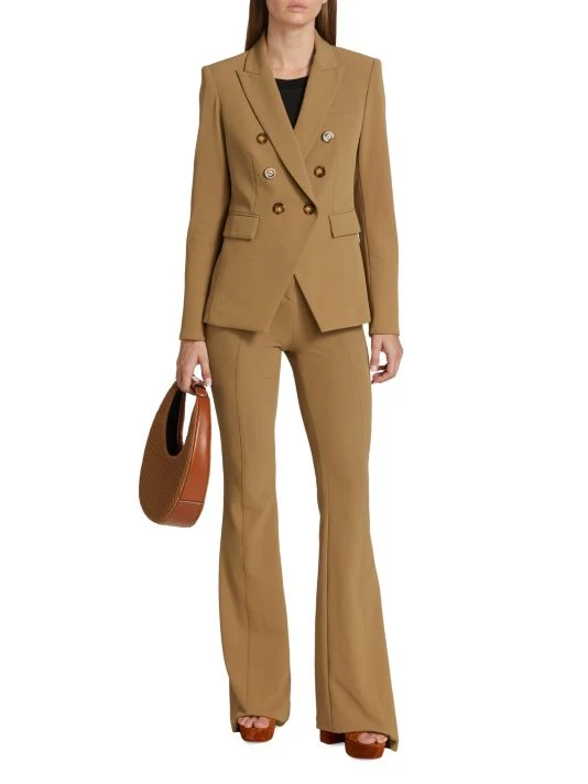 Veronica Beard Azariah Pintuck Flare Pants 4 Veronica Beard Azariah Pintuck Flare Pants - Image 2