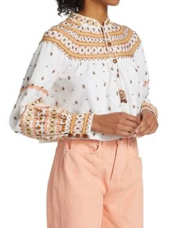 Veronica Beard Fernanda Embroidered Cropped Jacket -Veronica Beard shop unnamed file 1873