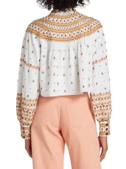 Veronica Beard Fernanda Embroidered Cropped Jacket -Veronica Beard shop unnamed file 1874