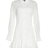 Veronica Beard Kelsey Smocked Cotton Shirt Dress -Veronica Beard shop unnamed file 1888