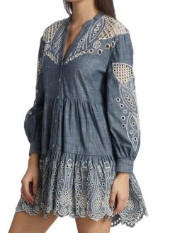 Veronica Beard Ariana Tiered Minidress 5 Veronica Beard Ariana Tiered Minidress -Veronica Beard shop unnamed file 1926