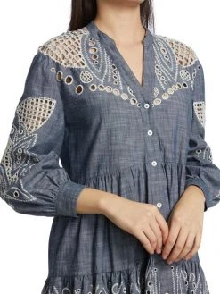 Veronica Beard Ariana Tiered Minidress 7 Veronica Beard Ariana Tiered Minidress -Veronica Beard shop unnamed file 1928