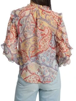Veronica Beard Andri Silk Blouse -Veronica Beard shop unnamed file 1948