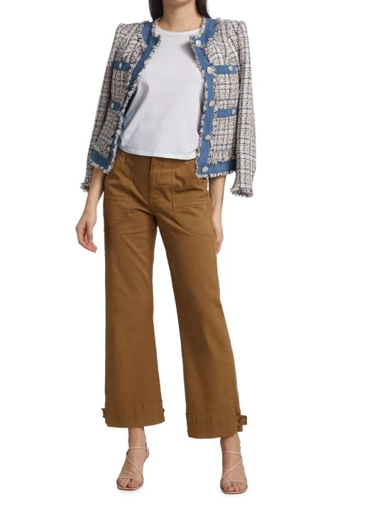 Veronica Beard Marley Ankle Tab Pants 4 Veronica Beard Marley Ankle Tab Pants - Image 2