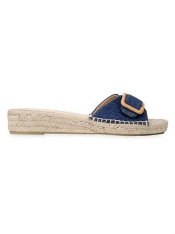 Veronica Beard Apa Denim Espadrille Sandals