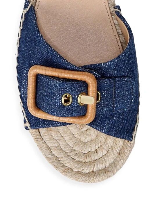 Veronica Beard Apa Denim Espadrille Sandals 6 Veronica Beard Apa Denim Espadrille Sandals - Image 4