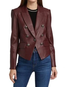 Veronica Beard Cooke Leather Jacket -Veronica Beard shop unnamed file 2