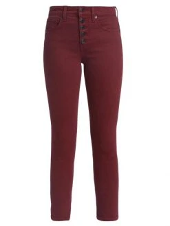 Veronica Beard Debbie Skinny High-Waisted Ankle Jeans