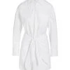 Veronica Beard Roanoke Cotton Poplin Shirtdress White -Veronica Beard shop unnamed file 2042