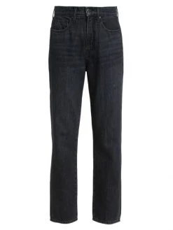 Veronica Beard Blake High-Rise Straight Jeans