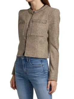 Veronica Beard Orris Wool-Blend Jacket -Veronica Beard shop unnamed file 2081