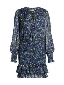 Veronica Beard Saera Floral Minidress