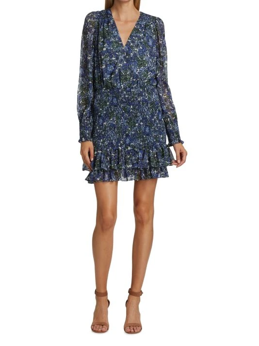 Veronica Beard Saera Floral Minidress 4 Veronica Beard Saera Floral Minidress - Image 2