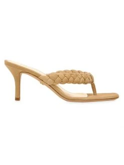 Veronica Beard Marissa Braided Thong Sandals