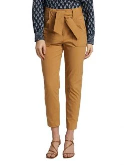 Veronica Beard Mahary Belted High-Waisted Pants -Veronica Beard shop unnamed file 2178