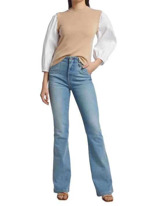 unnamed-file-2205.jpg Veronica Beard Steffi Mixed Media Blouse -Veronica Beard shop unnamed file 2205