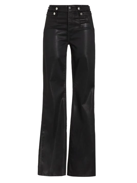 Veronica Beard Beverly Coated Denim Jeans 3 Veronica Beard Beverly Coated Denim Jeans