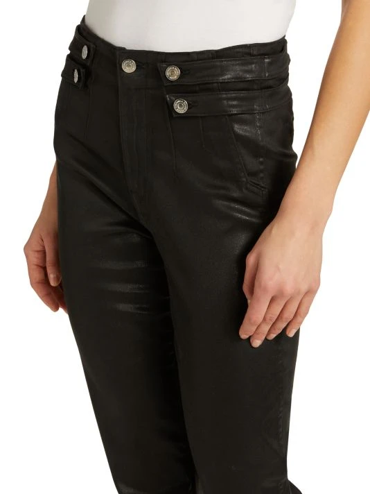 Veronica Beard Beverly Coated Denim Jeans 8 Veronica Beard Beverly Coated Denim Jeans - Image 6
