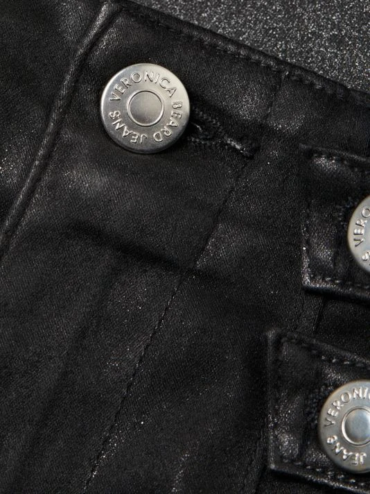 Veronica Beard Beverly Coated Denim Jeans 9 Veronica Beard Beverly Coated Denim Jeans - Image 7