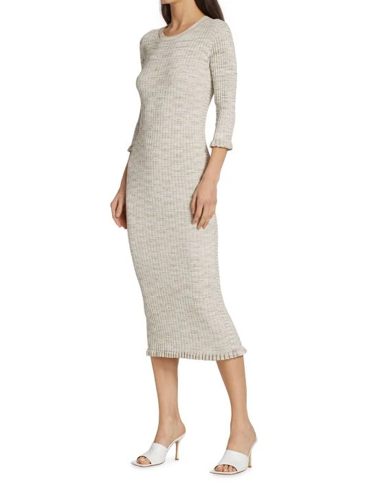 Veronica Beard Richie Rib-Knit Dress 6 Veronica Beard Richie Rib-Knit Dress - Image 4