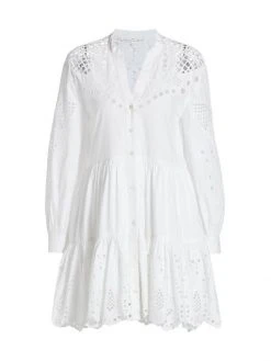 Veronica Beard Ariana Tiered Dress