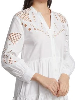 Veronica Beard Ariana Tiered Dress -Veronica Beard shop unnamed file 2235