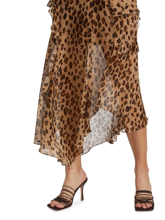 Veronica Beard Avenel Leopard-Print Silk Dress 8 Veronica Beard Avenel Leopard-Print Silk Dress - Image 6