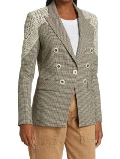 Veronica Beard Faithon Dickey Tailored Blazer -Veronica Beard shop unnamed file 2299
