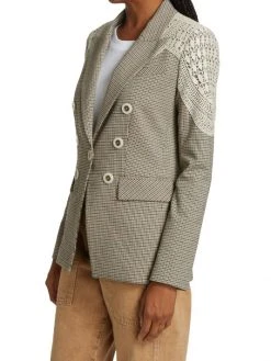 Veronica Beard Faithon Dickey Tailored Blazer -Veronica Beard shop unnamed file 2300