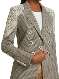 Veronica Beard Faithon Dickey Tailored Blazer -Veronica Beard shop unnamed file 2302