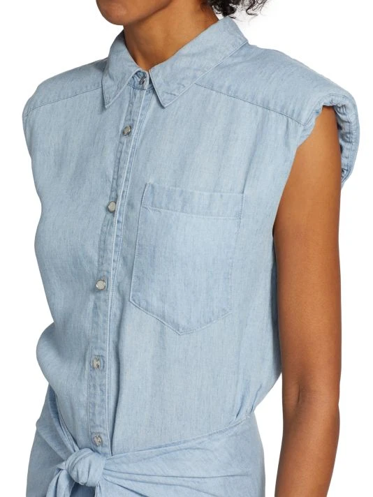 unnamed-file-2341.jpg Veronica Beard Allison Tie-Accented Chambray Dress -Veronica Beard shop unnamed file 2341