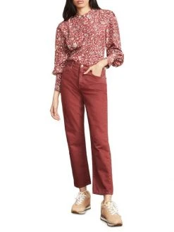Veronica Beard Drela Silk Blouse -Veronica Beard shop unnamed file 235